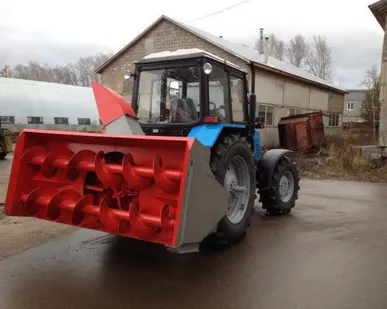 фото Снегоочиститель СШР–2,6 (задняя навеска) на Т-150, Т-150К, МТЗ 1221