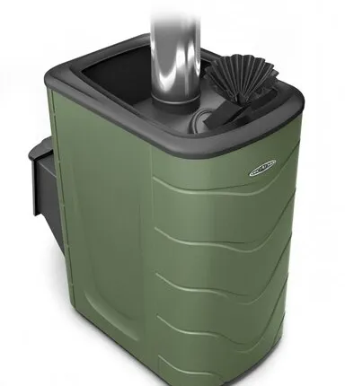 Фото №0 Печь для бани Гейзер 2014 Carbon ДА ЗК хризолит