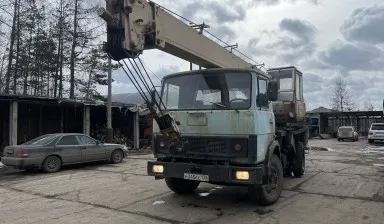 Фото №0 Услуги автокрана МАЗ