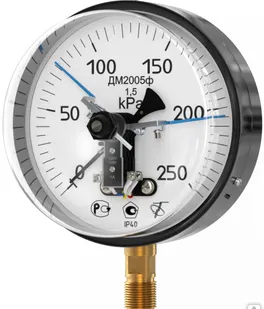 фото Манометр электроконтактный ДМ2005 Ф ФизТех