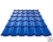 Фото №0 Металлочерепица Стандарт 0.5 С покрытием полиэстер, все цвета РАЛ (RAL)