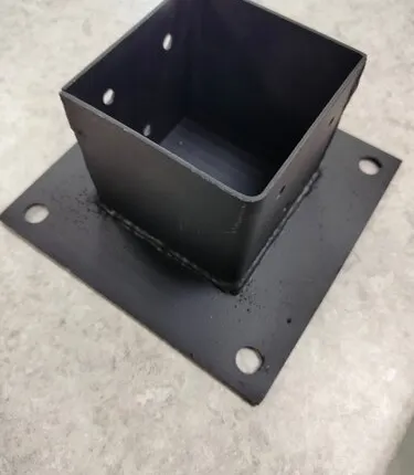 Фото №0 Коннектор под брус 100х100 покрытие грунт