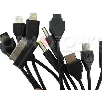 Фото №0 Переходники USB для зарядки сот.телефонов UR-108 (10 разъемов)