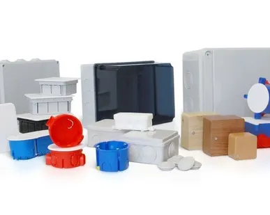 фото Коробка распределительная о/у 65х40мм КР2601 д/откр.уст. Хегель 260, шт/упа