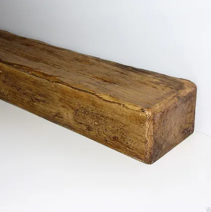 Фото №0 БАЛКА Б-03 РУБЛЕНАЯ Дуб 100*150*3000 ММ