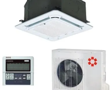 фото Кондиционер кассетный 4хпоточный Kentatsu KSZR35HFAN1/KSUN35HFAN1/KPU65-B