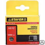 Фото №0 Скобы "Профи" закаленные тип 53 1000шт/уп 10*10мм