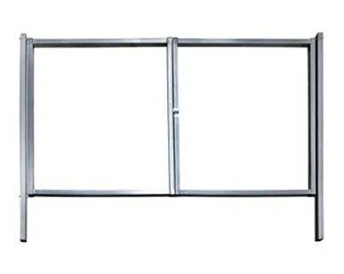 фото Распашные ворота GRAND LINE "Эконом"