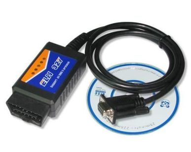 фото ELM327 (COM port) адаптер OBD-II на базе ПК
