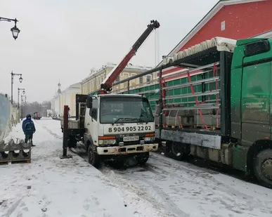 фото Разгрузка погрузка фур