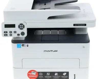фото МФУ лазерное Pantum M7100DW, ч/б, A4, белый/черный