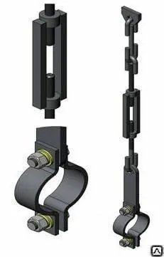 Фото №0 Подвески трубопроводов ПТ2у Ду32-530 мм ГОСТ 16127-78