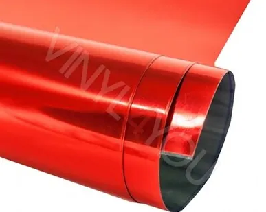 фото Пленка Хром красный Premium