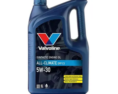 фото Масло моторное синт. Valvoline ALL CLIMATE DPF C3 5W30 (e5L)