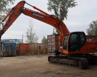 фото Аренда колёсного экскаватора (гидромолот)