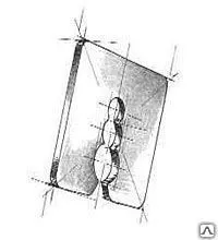 фото Компенсатор для цокольных профилей 5 мм