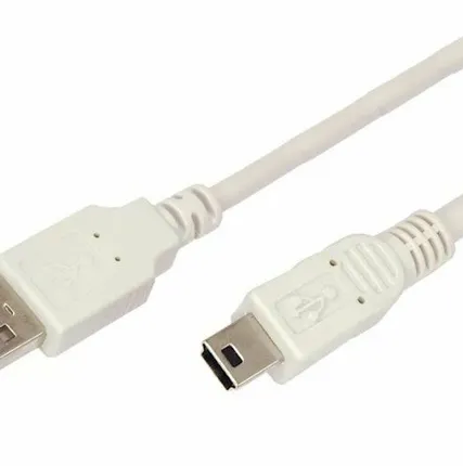 Фото №0 Кабель межблочный Rexant Кабель USB-A – mini USB, 1А, 1,8м, ПВХ, белый REXANT (18-1134)