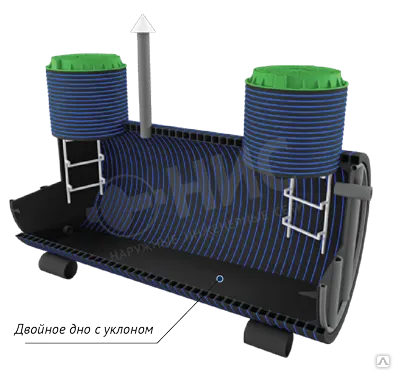 Фото №0 Резервуар горизонтальный