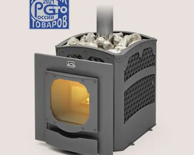 фото Печь для бани Былина-сетка 18 Ч Панорама (1.2)