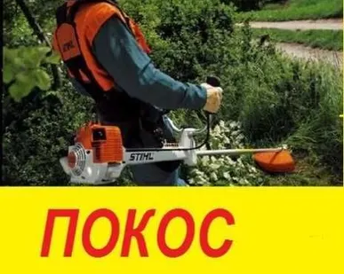 фото Покос травы