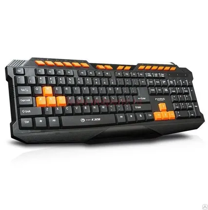 Фото №0 Игровая клавиатура Marvo K328 - 120 кл, 16 кл мультимедиа