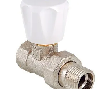 фото Вентиль д/радиатора VALTEC (компактный) прямой ручной рег. 3/4"(7/56)