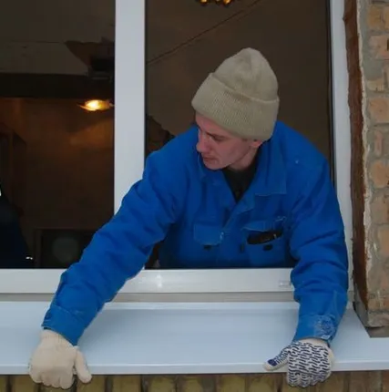 Фото №0 Установка отливов (белого)