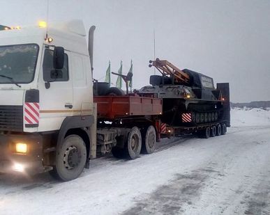 фото Перевозка негабаритных грузов