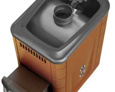 фото Печь банная каменка ТМФ Ангара 2012 (терракота, ТО, арт. 31405)