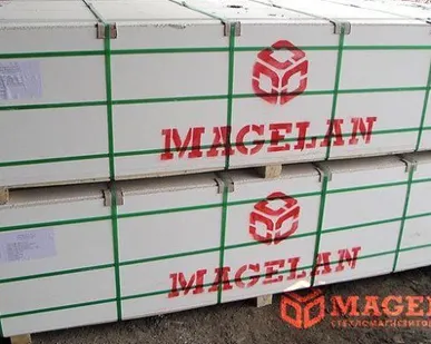 фото Стекломагниевый лист СМЛ премиум 1220х2440х8