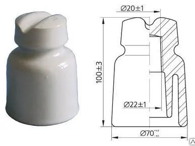 фото Изолятор гусака TBi6G/TBi8G/TBi8W,арт.130P002003 TBi