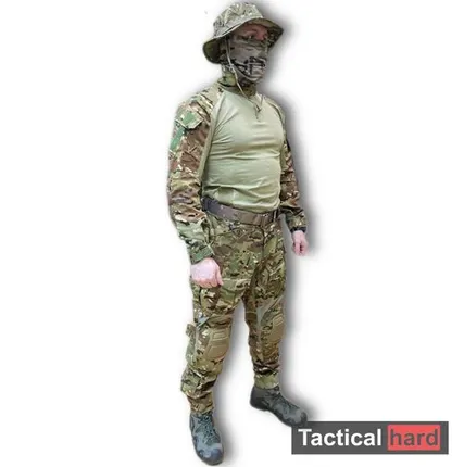 Фото №0 Камуфляж мультикам с наколенниками и налокотниками