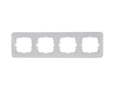 фото LEZARD Рамка 4-м Karina Life горизонт. белая 708-0200-149 LEZARD