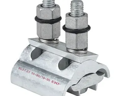 фото Зажим плашечный SL37.27 10-95/10-95 срывные болты EKF
