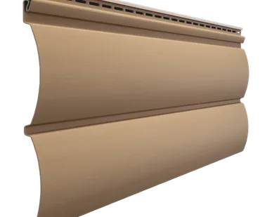 фото Сайдинг Docke Блок-Хаус D4.7T Капучино Деке Premium виниловый