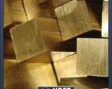 фото Латунный квадрат 20 мм ЛС59