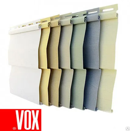 Фото №0 Виниловый сайдинг VOX Система MAX-3