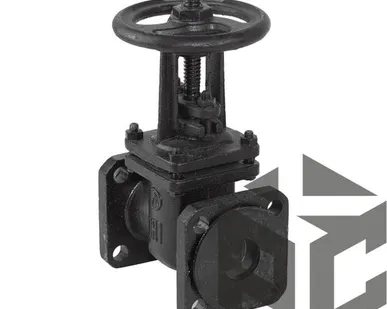 фото Задвижка чугунная параллельная 30ч6бр Ду 50 Ру 10/16