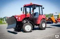 фото Машина уборочная &quot;Беларус 320-Ч.4 МК&quot; коммунальный отвал с мех поворотом+щ