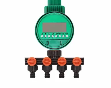 фото Автоматический таймер для полива с разветвителем GA-Combo