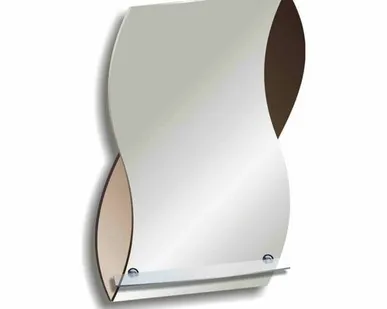 фото Зеркало КОНТИНЕНТ Элегия мал. 51*64см 2 цв полка