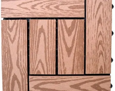 фото Садовый паркет из ДПК CM Garden NATUR  ROWAN Рябина, красный