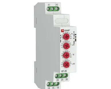фото Реле времени RT-2C (2 регулир. порога вр. 2 исп. конт.) EKF rt-2c