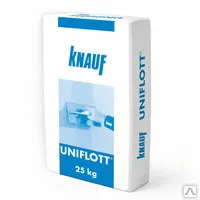 фото КНАУФ Унифлот (25кг) шпаклевка гипсовая высокопрочная