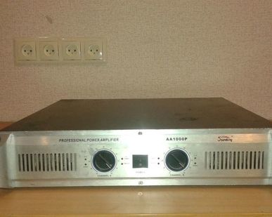 фото Усилитель power amplifier AA 1000 p (аренда)