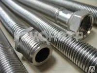 фото Подводка д/газа (сильфонная) 80см в/н CGHM1208 Сантим (1/10/100)