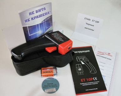 фото Толщиномер ETARI ET-10P (Чер. мет.)