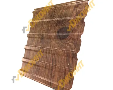 фото Профнастил МП-20 0,5 Printech Walnut (Грецкий орех)