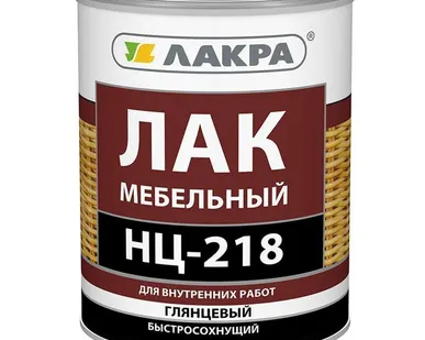 фото Лак НЦ-218 1,7кг/Лакра уп6шт