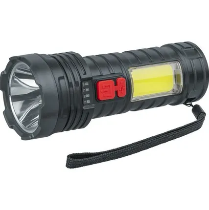Фото №0 Фонарь 93 817 NPT-CP25-ACCU 1LED 3Вт+1COB 3Вт li-ion 1.2А.ч 5реж. пластик. NAVIGATOR 93817